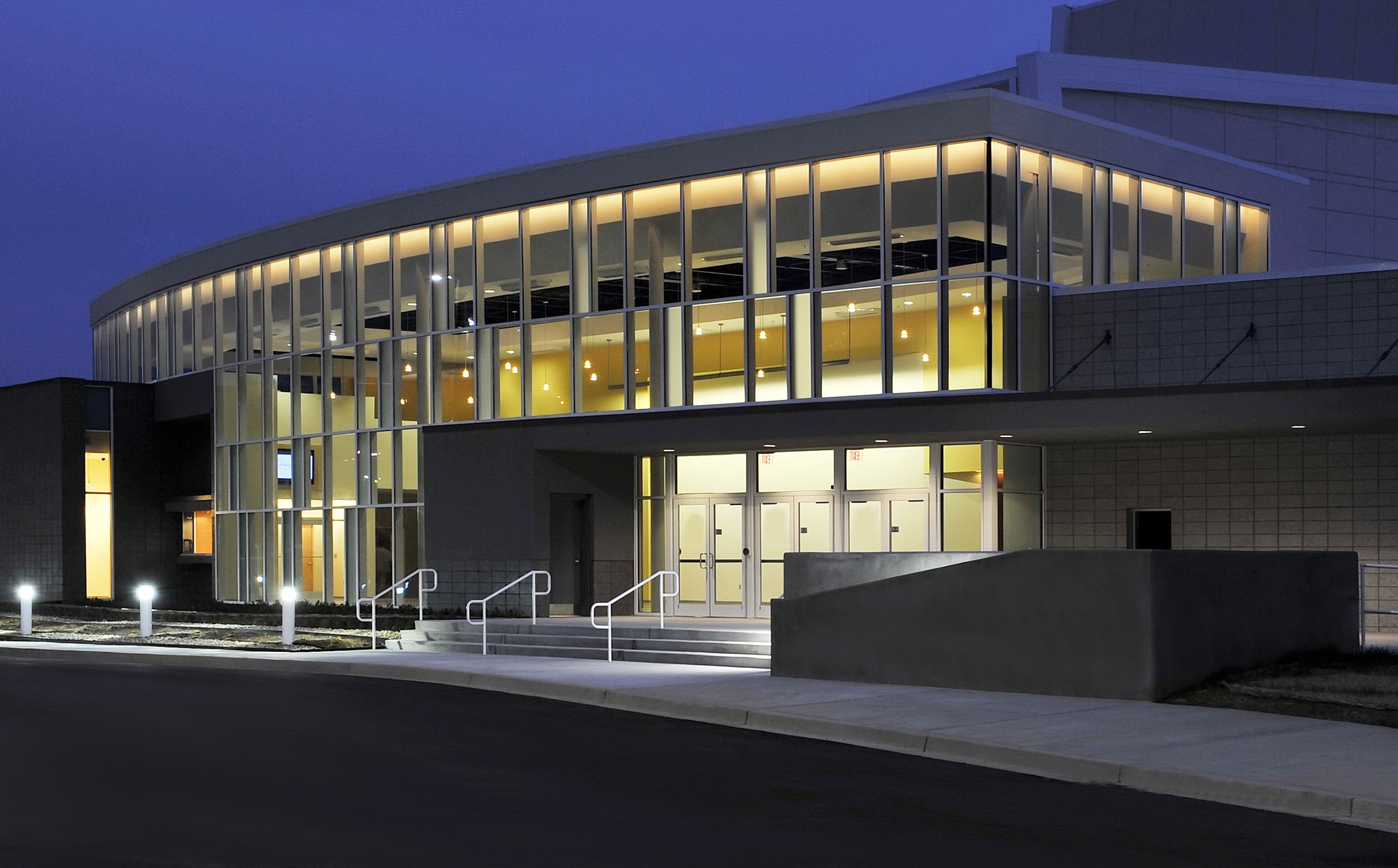 Porter Sanford III Performing Arts and Community Center Goode Van Slyke Architecture