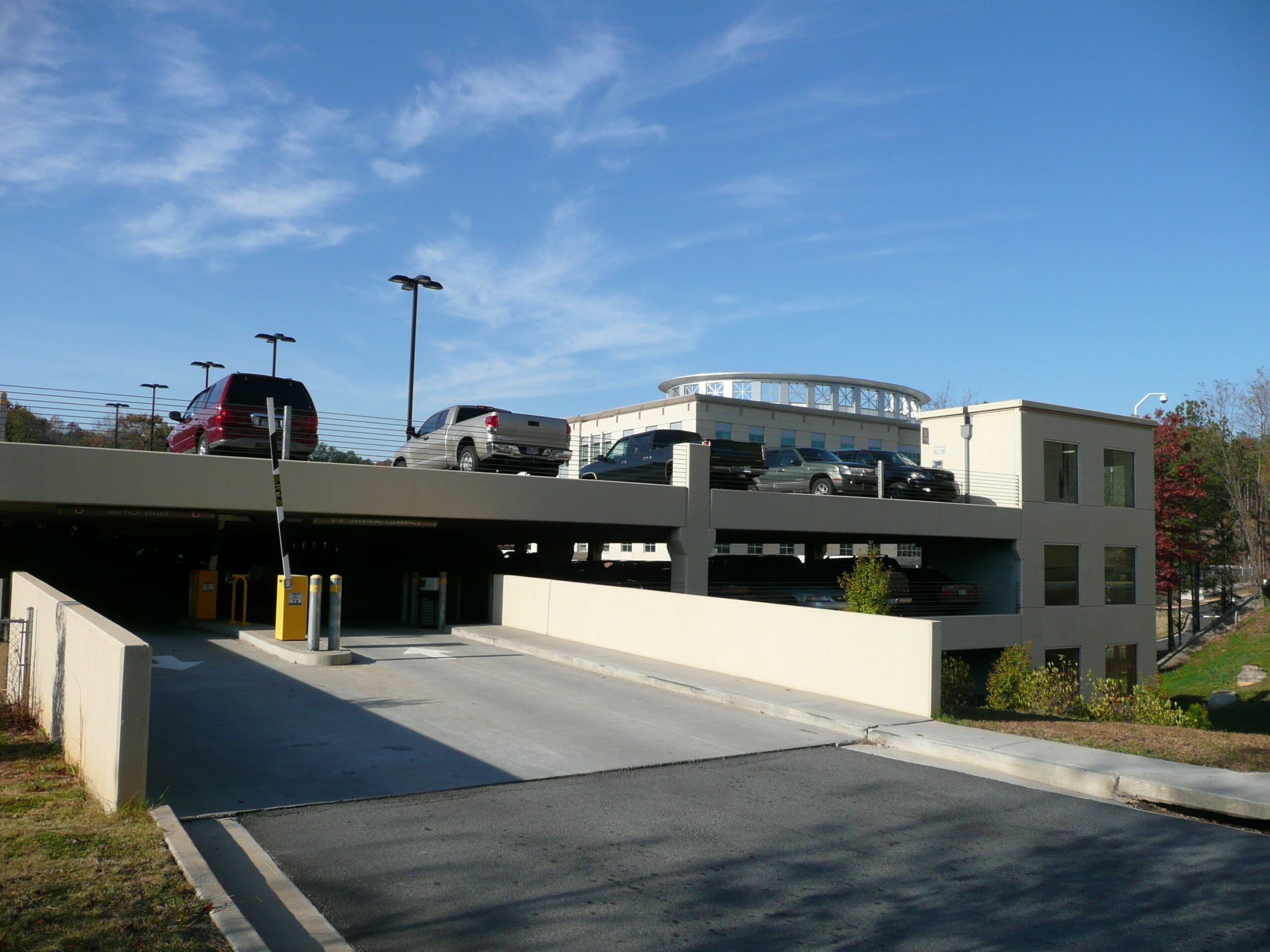 DeKalb County Juvenile Justice Center Parking Deck Goode Van Slyke Architecture