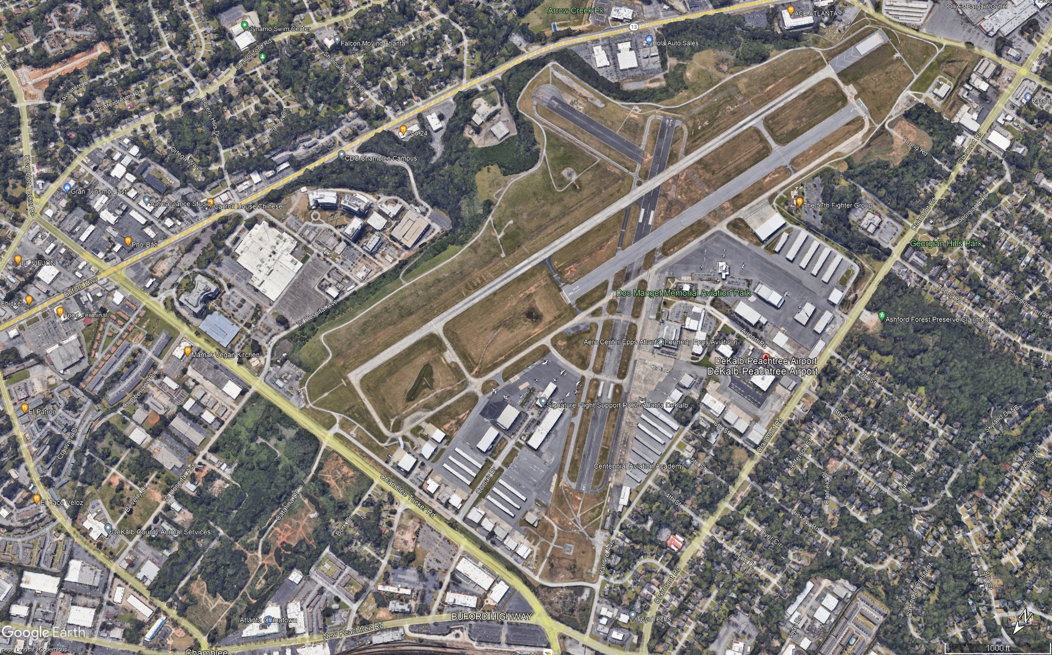 New DeKalb-Peachtree Airport Administration Building Feasibility Study